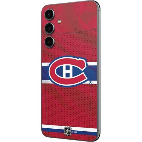 NHL Montreal Canadiens Home Jersey Galaxy S23 FE Skin