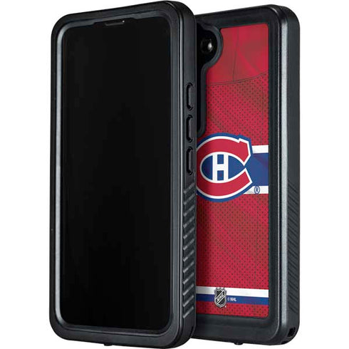 NHL Montreal Canadiens Home Jersey Galaxy S23 Plus Waterproof Case