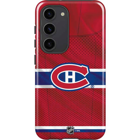NHL Montreal Canadiens Home Jersey Galaxy S23 Pro Case