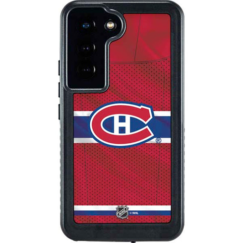 NHL Montreal Canadiens Home Jersey Galaxy S23 Waterproof Case