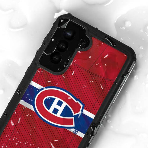 NHL Montreal Canadiens Home Jersey Galaxy S23 Waterproof Case