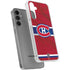 NHL Montreal Canadiens Home Jersey Galaxy S24 Plus Clear Case