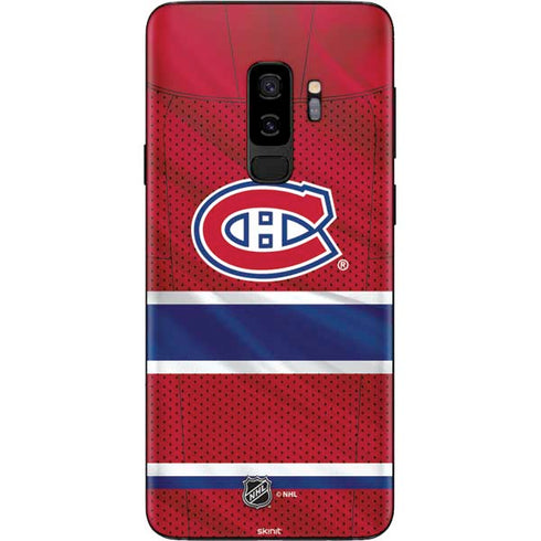 NHL Montreal Canadiens Home Jersey Galaxy S9 Plus Skin