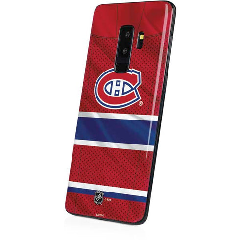 NHL Montreal Canadiens Home Jersey Galaxy S9 Plus Skin