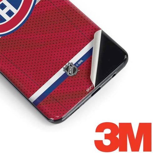 NHL Montreal Canadiens Home Jersey Galaxy S9 Skin