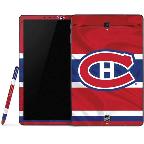 NHL Montreal Canadiens Home Jersey Samsung Galaxy Tab Skin