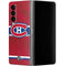 NHL Montreal Canadiens Home Jersey Galaxy Z Fold4 5G Skin