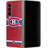 NHL Montreal Canadiens Home Jersey Galaxy Z Fold4 5G Skin