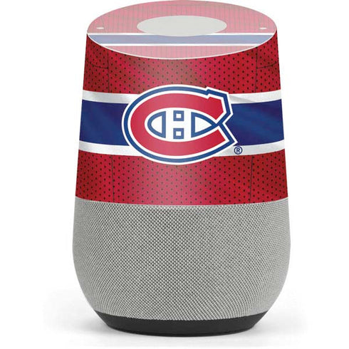 NHL Montreal Canadiens Home Jersey Google Home Skin