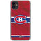NHL Montreal Canadiens Home Jersey iPhone 11 Clear Case