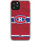 NHL Montreal Canadiens Home Jersey iPhone 11 Pro Clear Case