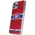NHL Montreal Canadiens Home Jersey iPhone 11 Pro Clear Case