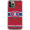 NHL Montreal Canadiens Home Jersey iPhone 11 Pro Max Clear Case