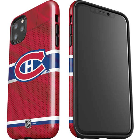 NHL Montreal Canadiens Home Jersey iPhone 11 Pro Max Impact Case