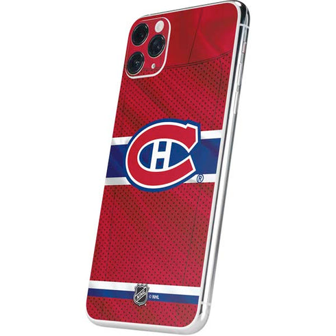 NHL Montreal Canadiens Home Jersey iPhone 11 Pro Max Skin