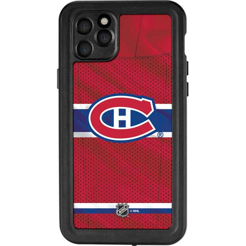 NHL Montreal Canadiens Home Jersey iPhone 11 Pro Max Waterproof Case