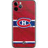NHL Montreal Canadiens Home Jersey iPhone 11 Pro Skin