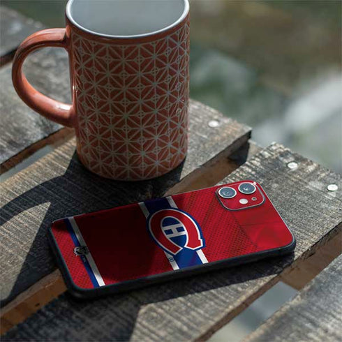 NHL Montreal Canadiens Home Jersey iPhone 11 Skin