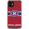 NHL Montreal Canadiens Home Jersey iPhone 12 Clear Case