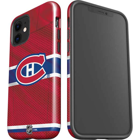 NHL Montreal Canadiens Home Jersey iPhone 12 Impact Case
