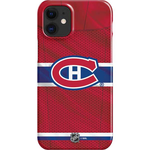 NHL Montreal Canadiens Home Jersey iPhone 12 Mini Lite Case