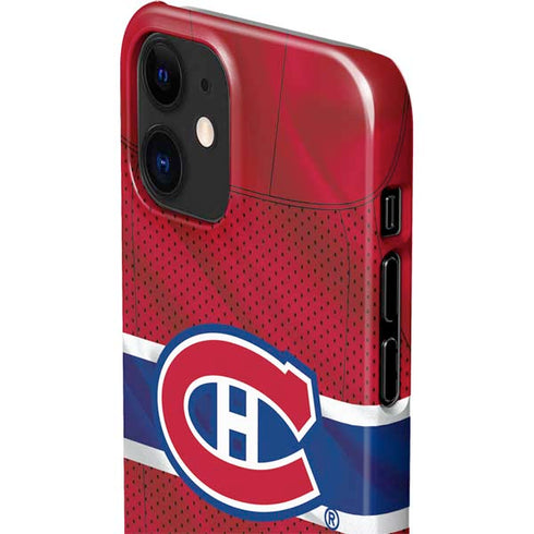 NHL Montreal Canadiens Home Jersey iPhone 12 Mini Lite Case