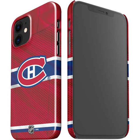 NHL Montreal Canadiens Home Jersey iPhone 12 Mini Lite Case