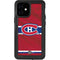 NHL Montreal Canadiens Home Jersey iPhone 12 Mini Waterproof Case