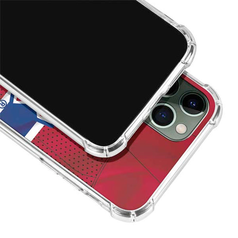 NHL Montreal Canadiens Home Jersey iPhone 12 Pro Clear Case