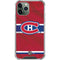 NHL Montreal Canadiens Home Jersey iPhone 12 Pro Max Clear Case