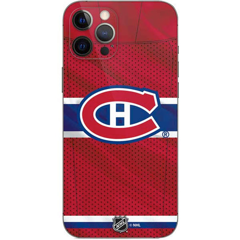 NHL Montreal Canadiens Home Jersey iPhone 12 Pro Max Skin