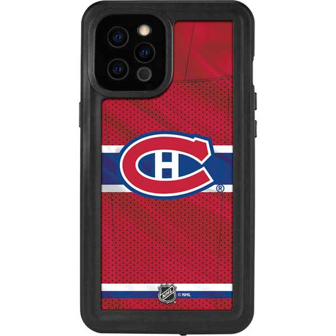 NHL Montreal Canadiens Home Jersey iPhone 12 Pro Max Waterproof Case