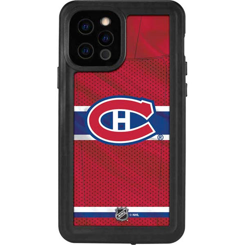 NHL Montreal Canadiens Home Jersey iPhone 12 Pro Waterproof Case
