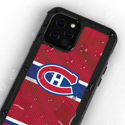 NHL Montreal Canadiens Home Jersey iPhone 12 Pro Waterproof Case