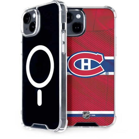 NHL Montreal Canadiens Home Jersey iPhone 13 MagSafe Case