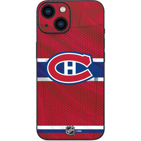NHL Montreal Canadiens Home Jersey iPhone 13 Mini Skin