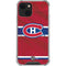 NHL Montreal Canadiens Home Jersey iPhone 14 Plus Clear Case