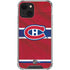 NHL Montreal Canadiens Home Jersey iPhone 14 Plus Clear Case