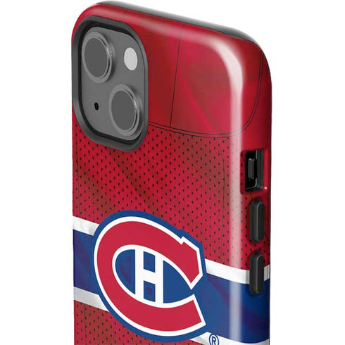 NHL Montreal Canadiens Home Jersey iPhone 15 Impact Case