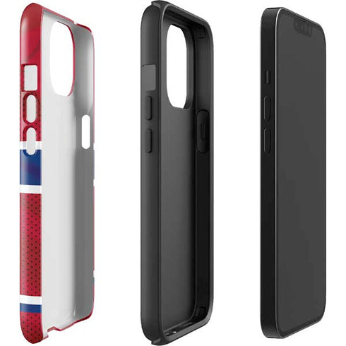 NHL Montreal Canadiens Home Jersey iPhone 15 Impact Case