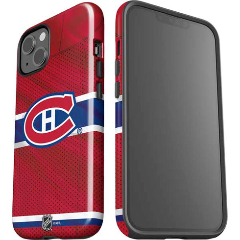 NHL Montreal Canadiens Home Jersey iPhone 15 Impact Case