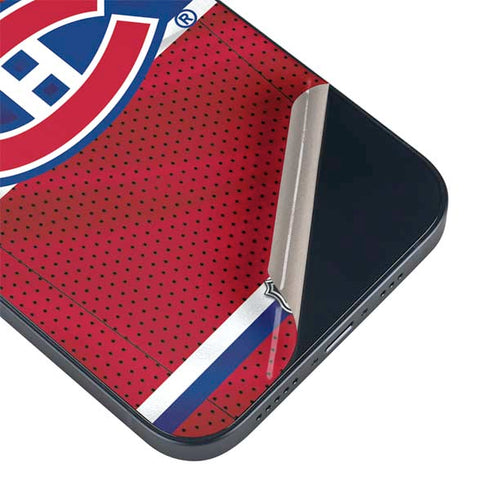 NHL Montreal Canadiens Home Jersey iPhone 14 Plus Skin