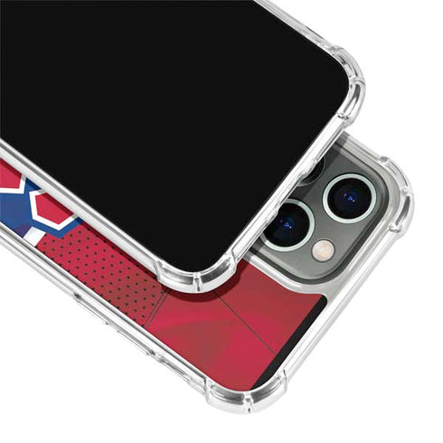 NHL Montreal Canadiens Home Jersey iPhone 14 Pro Clear Case