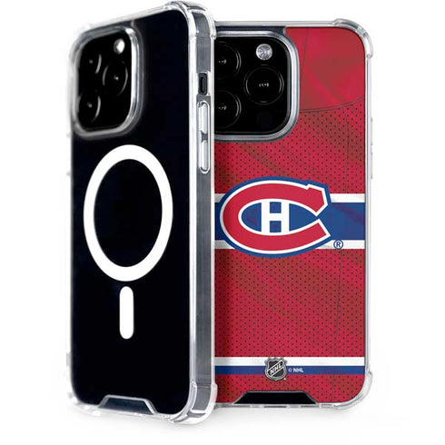 NHL Montreal Canadiens Home Jersey iPhone 15 Pro MagSafe Case