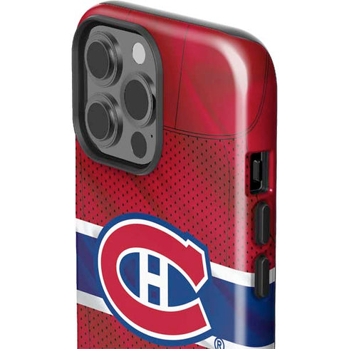NHL Montreal Canadiens Home Jersey iPhone 15 Pro Max Impact Case