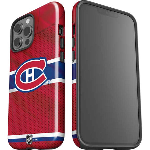 NHL Montreal Canadiens Home Jersey iPhone 15 Pro Max Impact Case