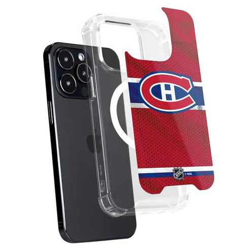 NHL Montreal Canadiens Home Jersey iPhone 15 Pro Max MagSafe Case