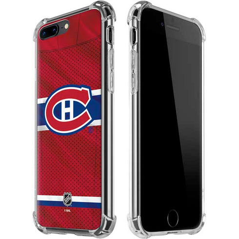 NHL Montreal Canadiens Home Jersey iPhone 7/8 Plus Clear Case