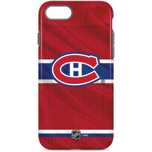 NHL Montreal Canadiens Home Jersey iPhone 8 Pro Case