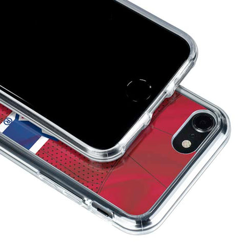 NHL Montreal Canadiens Home Jersey iPhone SE (2nd & 3rd Gen) Clear Case